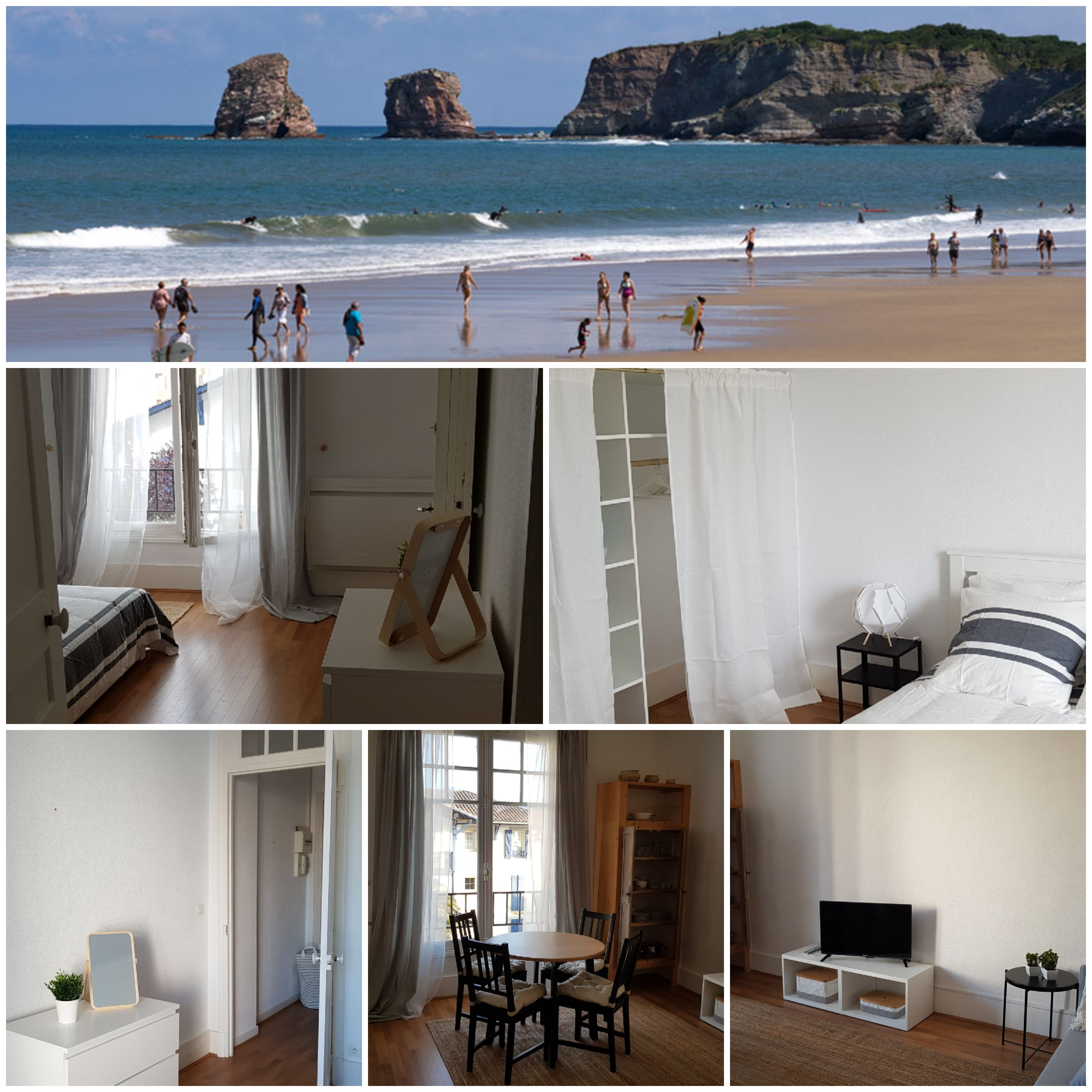 Image Stylish apartment at the heart of Hendaye beach 0