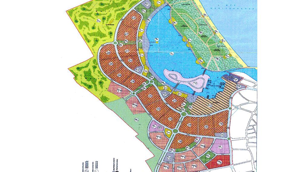 Image terrain vue de mer sousse tunisie 1