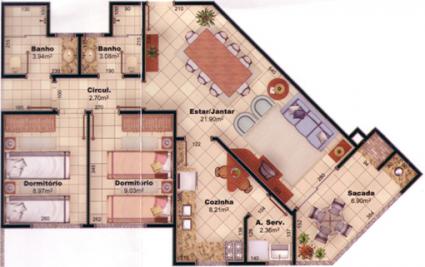 Image Sale apartment florianopolis florianópolis 6